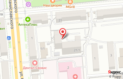 POLIMIX на улице Котовского на карте