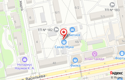 Магазин-склад Магазин-склад в Барнауле на карте