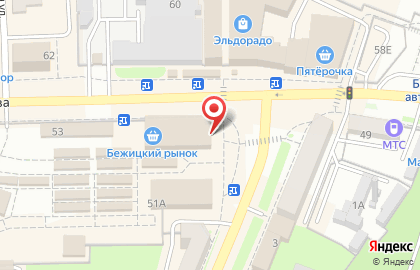 Центр изготовления ключей на улице Ульянова на карте