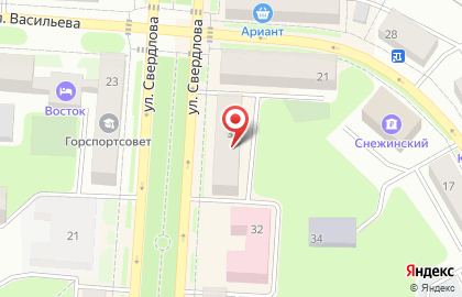 Банк ВТБ в Челябинске на карте