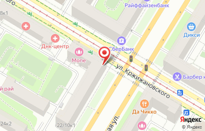 Автоцентр Сити в Академическом районе на карте