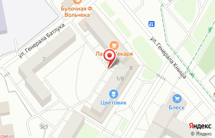 Ральф на улице Авиатриссы Зверевой на карте