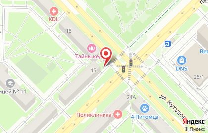 Продуктовый магазин Продуктовый киоск в Центральном районе на карте