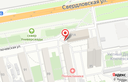 Торговая компания Все для дома на Свердловской улице на карте
