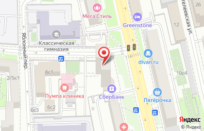 Багетный салон Азбука стиля в Мещанском районе на карте