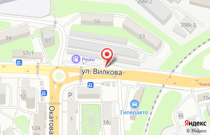 Шиномонтажная мастерская на Интернациональной улице на карте