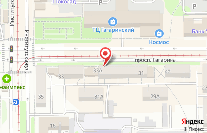 Салон обоев Очарование на карте