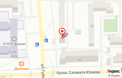 Медицинский центр Семейная на улице Губкина на карте