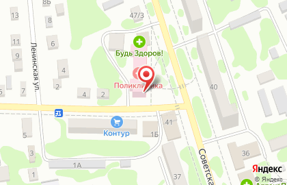 Страховая медицинская компания Инко-мед на Советской улице на карте