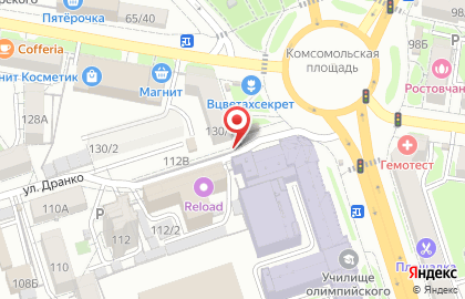 Магазин овощей и фруктов в Ростове-на-Дону на карте