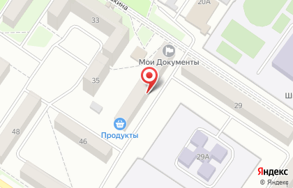 Мастерская по ремонту одежды на улице Пушкина на карте