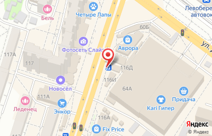 Киоск быстрого питания Русский аппетит на Ленинском проспекте, 116в на карте