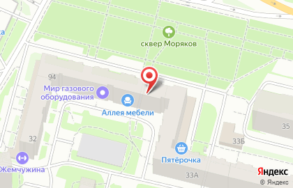 Магазин Мир газового оборудования на проспекте Победы на карте