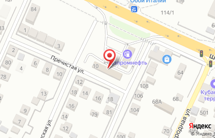 Автоцентр Vianor на улице Евдокии Сокол на карте