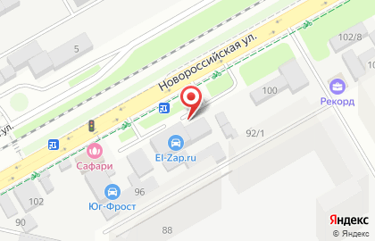 Магазин Мир игрушек на Новороссийской улице на карте