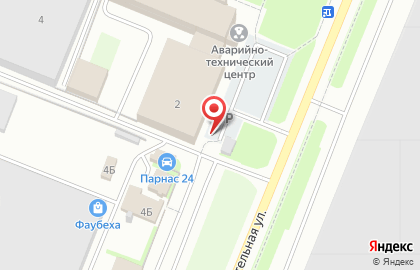 Шиномонтажная мастерская в 3-м Верхнем переулке на карте