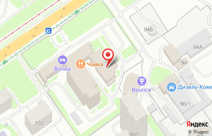Банкомат АКБ Союз на проспекте Ленина, 98 на карте