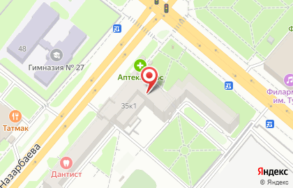 Центр организации техосмотра и страхования АвтоДок на улице Нурсултана Назарбаева на карте