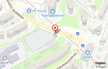Автостоянка во Владивостоке на карте