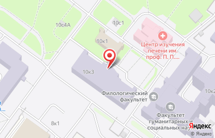 РУДН, Российский университет дружбы народов на улице Миклухо-Маклая на карте