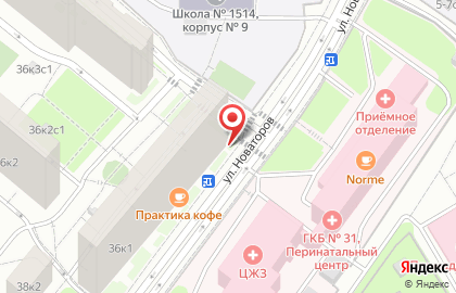 Салон цветов в Москве на карте