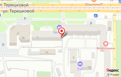 Детская школа искусств №4 в Октябрьском районе на карте