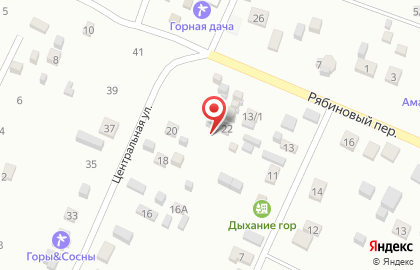 База отдыха в Горно-Алтайске на карте