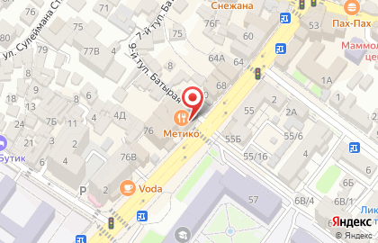 Кафе Морс & Мясо на карте