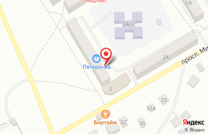 Подростковый клуб Парус на Пролетарской улице на карте