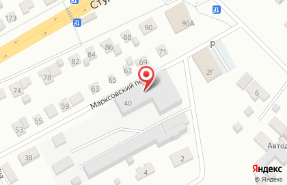 Автосервис FIT SERVICE в Марксовском переулке на карте