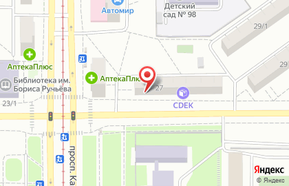 Клиника Добрый стоматолог на улице Советской Армии на карте