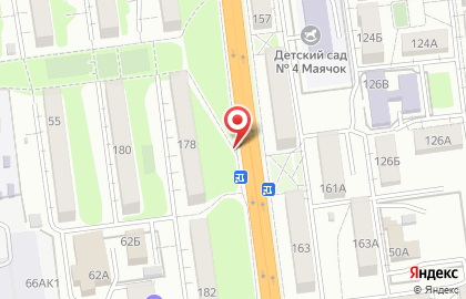 Атланта на улице Мира на карте