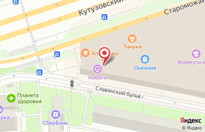 Салон сотовой связи МегаФон на Кутузовском проспекте на карте