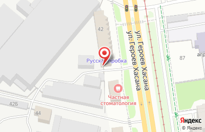 Цементная Торговая Компания на улице Героев Хасана на карте