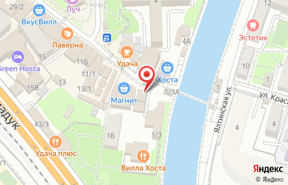 Кафе Круиз на Платановой улице на карте