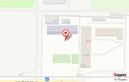 Колледж связи №54 в 1-м квартале Капотни на карте