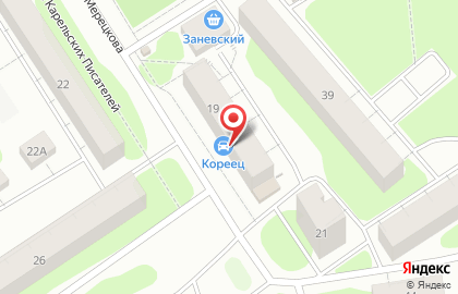 Компания Кореец & Японец в Петрозаводске на карте