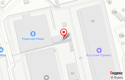 Красная Нива на карте