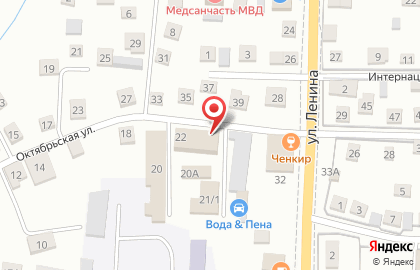 Клининговая компания Чистый дом на Октябрьской улице на карте