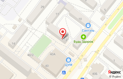 Парикмахерский салон Виктория на улице 4-го микрорайона на карте