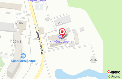 Хостел на Аллее на карте