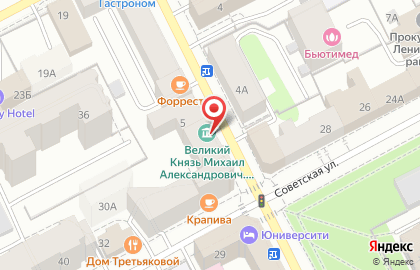 Бутик одежды Marina Rinaldi на Сибирской улице на карте