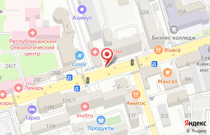 Киоск Дагпечать в Кировском районе на карте
