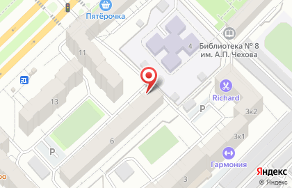 Продуктовый магазин Фортуна на Профсоюзной улице на карте