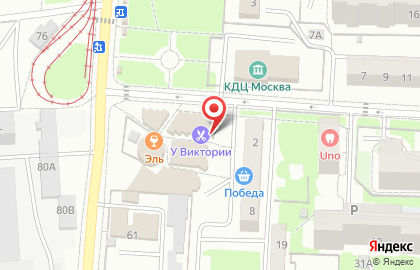 Продуктовый магазин Лагуна в Московском районе на карте