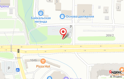 Автостоянка Территория-38 на карте