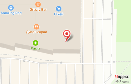 Гипермаркет О`кей на Нефтеюганском шоссе на карте