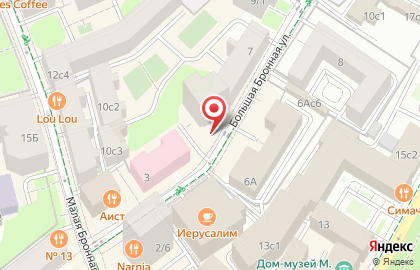 ТРИКА в Пресненском районе на карте
