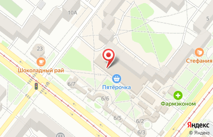 Отделение службы доставки DPD в 22-ом микрорайоне на карте