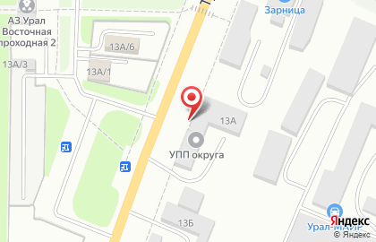 Магазин автозапчастей Yulsun на Тургоякском шоссе на карте